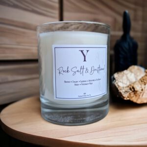 Rock Salt & Driftwood Geurkaars