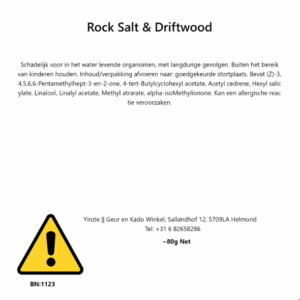 Rock Salt & Driftwood Waxmelt