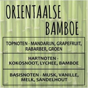 Oriëntal Bamboo Waxmelt